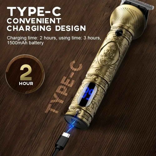 Professional Cordless Hair Clipper for Men, Electric Hair Clipper,Multifunctional 6-in-1Hair Cutting and Shaving Set