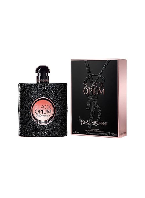 Yves Saint Laurent Eau De Parfum Spray for Women, Black Opium, 1.6 Ounce