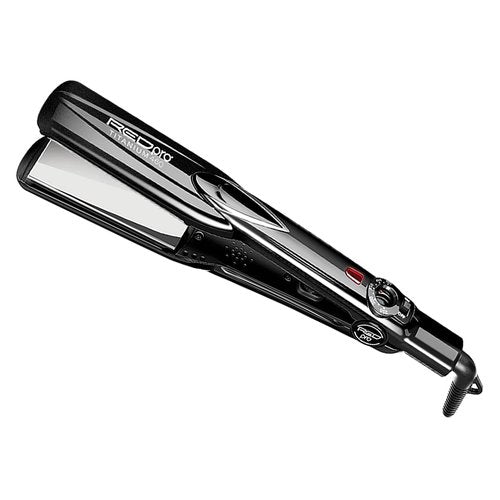 RED Pro Titanium 460 Styler Flat Iron, 1 1/2" for Silk Pressing & Keratin Treatments, Eliminates Frizz, Instant Heat, Auto Shut-Off, Heavy Duty Swivel Cord