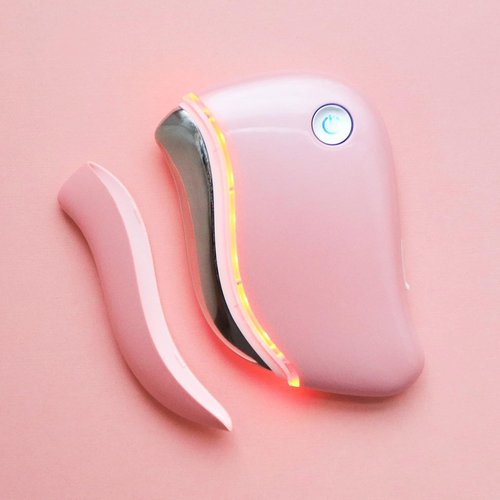 Mei Apothecary Triple Threat LED Gua Sha Tool Natural, Non-Toxic Skincare | LED Light, Heat & Sonic Vibration for Enhanced Facial Care