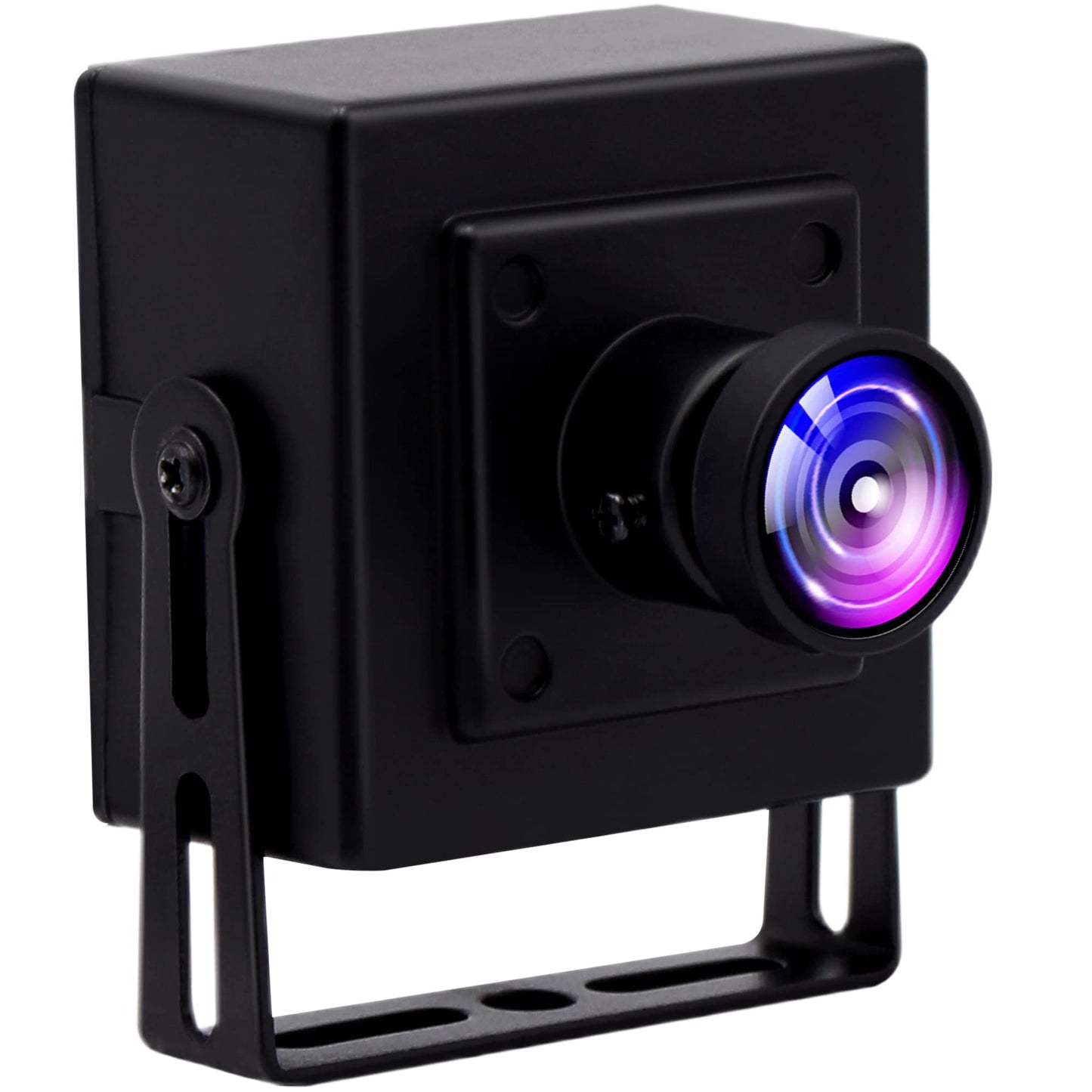 ALPCAM 4K USB Camera Ultra HD 2160P Webcam with IMX317 Sensor,170 Degree Fisheye Lens USB Camera Module with Dual Microphone, Plug and Play USB Webcam for Windows/Mac/Linux/Raspberry Pi