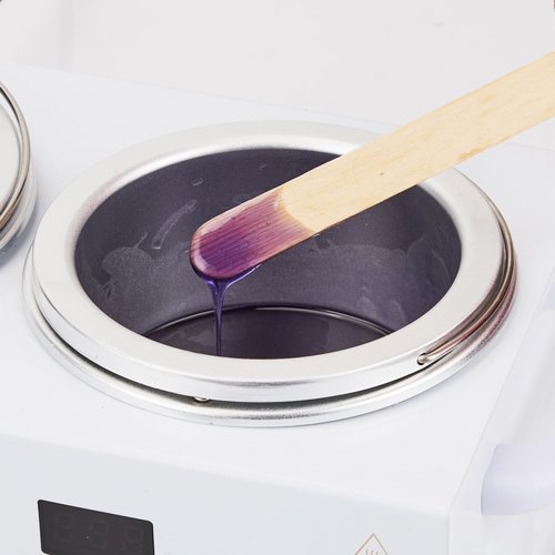 Professional Double Wax Warmer for Hair Removal, Body Wax Kit, Home Digital Waxing Heating Machine, Double Wax Pot Paraffin Facial Skin, Adjustable Temperature, for Body SPA Salon Equipment