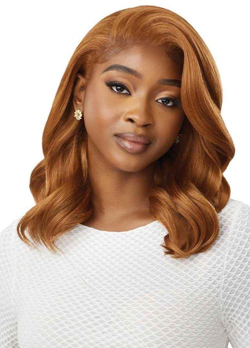 Outre Lace Front Wig - Perfect Hair Line 13X4 - Malibu (DR JADE BLUE)