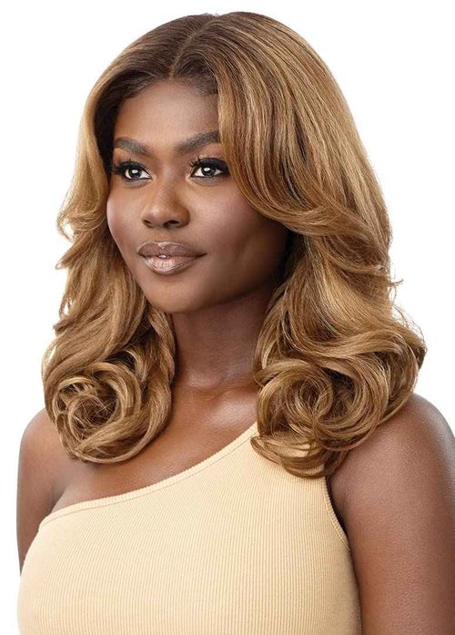 Outre Melted Hairline HD Lace Front Wig VANYA (DR GINGER BROWN)