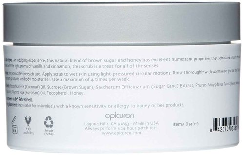 Epicuren Discovery Cinnamon Vanilla Brown Sugar Polish, 6.7 oz.
