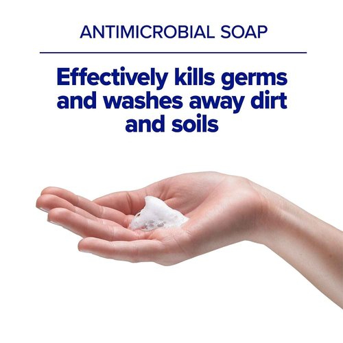 PURELL Brand HEALTHY SOAP 0.5% BAK Antimicrobial Foam, Lightly Fragranced, 1200 mL Refill for PURELL ES6 Automatic Soap Dispenser (Pack of 2) - 6480-02 - Manufactured by GOJO, Inc.