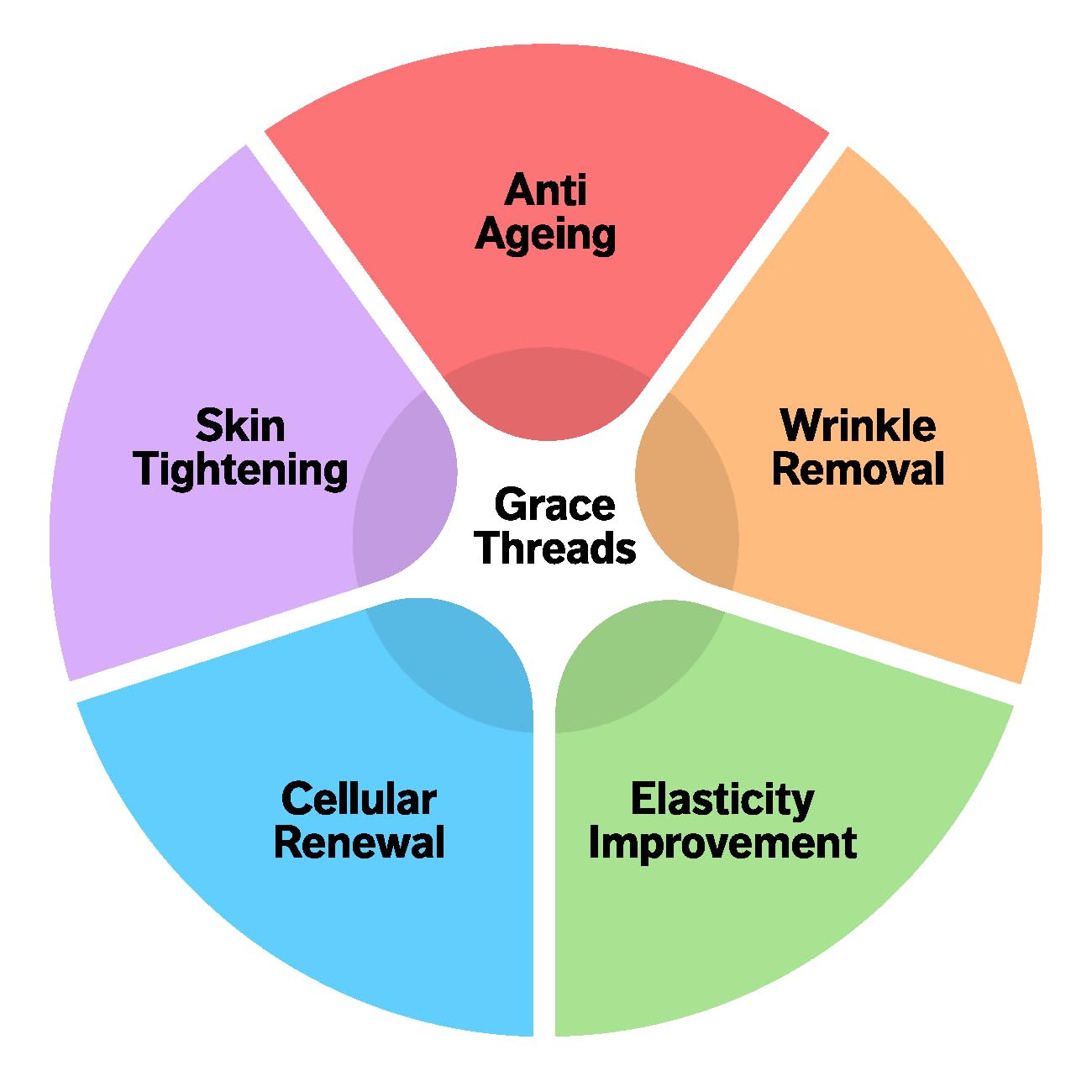 GRACE Threads Grace PDO Thread Lift / Face Whole Body / Mono Type 100pcs - 13 Sizes (31G-12mm)