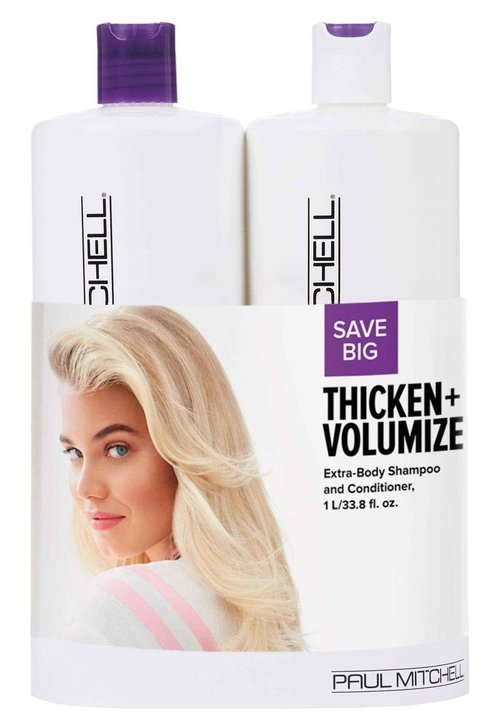Paul Mitchell Thicken + Volumize Extra-Body Liter Duo Set