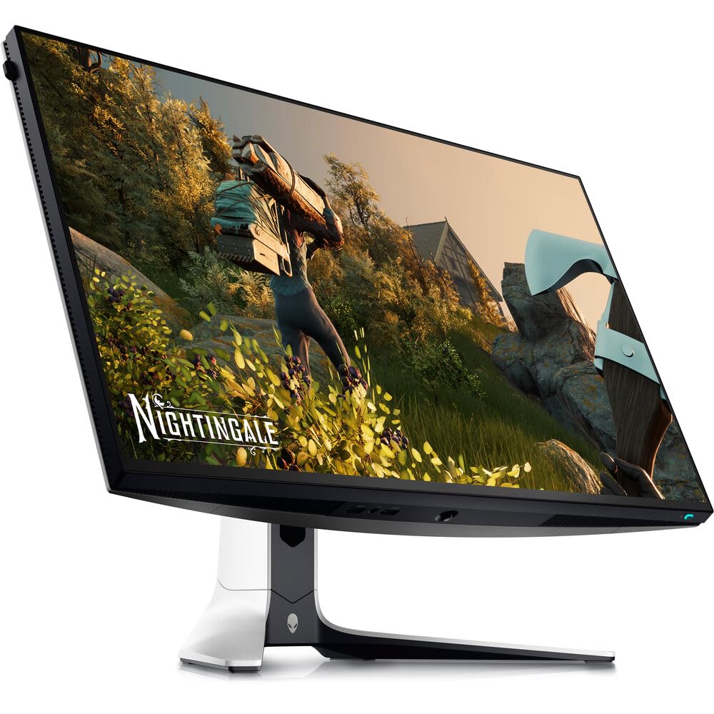 Alienware AW2723DF 27" 1440p 280Hz Gaming Monitor (Lunar Light) (AW2723DF) + USB Printer Cable + HDMI Cable + Cleaning Kit