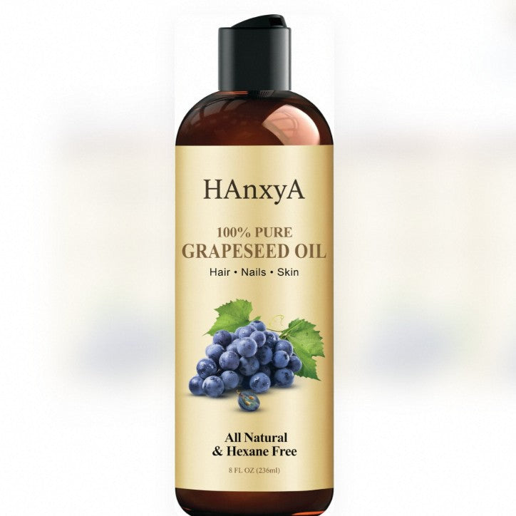 Grape Seed Hair Oil - Massage & Hair Care Essential Oil 236ml