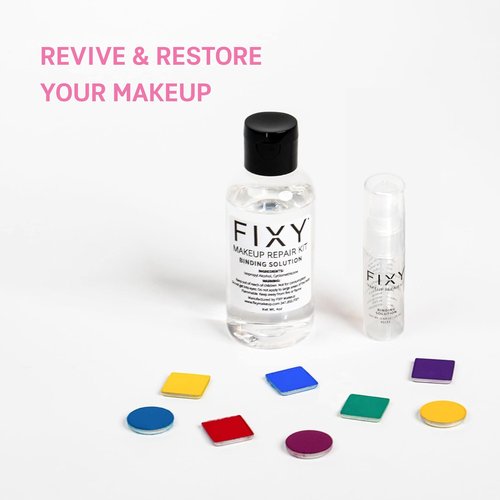 FIXY Makeup Repair Spray - 4oz Solution to Restore Pressed Powders, Eyeshadow, Blush, Bronzer & Highlighter | Vegan, Fragrance-Free, Paraben-Free | Ideal for Makeup Artists & Eco-Conscious Beauty