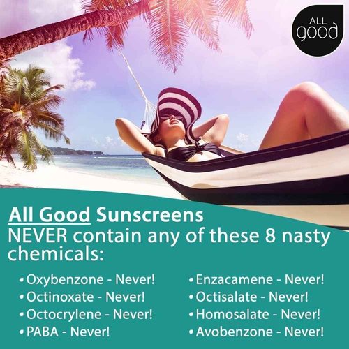 All Good SPF 15 Lip Balm, Mineral & Facial Sunscreen Bundle - Broad Spectrum SPF 30+, Water Resistant - Includes (1) SPF 30 Sport Sunscreen, (1) Lip Balm SPF 15 3-Pack and (1) Facial Sunscreen