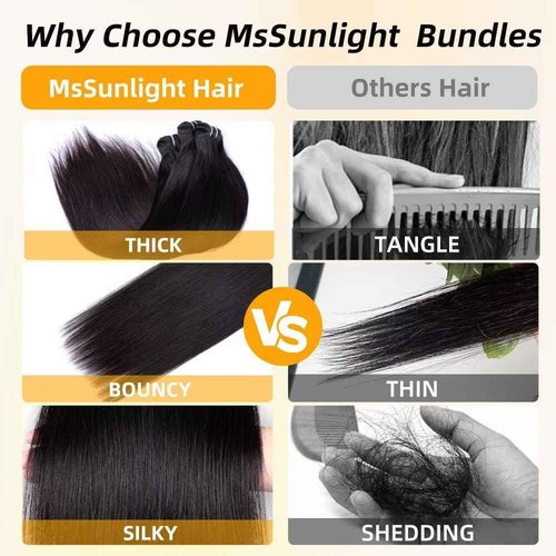 15A RAW Virgin Human Hair Bundle 100% Unprocessed Brazilian Straight Human Hair Extensions Weave Bundles NO.1 Quality One Direction Cuticles Raw Hair Extension Can Be Dyed Bleached Thick Ends 28 Inch