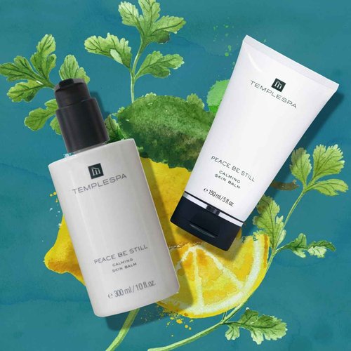 TEMPLESPA | Peace BE Still | Calming Daily Skin Lotion, All Skin Types. Soothing, Moisturizing and Softening Body Moisturiser. Natural Ingredients, Cruelty-Free, Vegan 10 fl.oz.