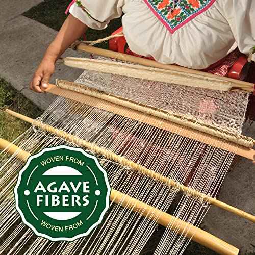 Ayate Washcloth, Face & Body Exfoliating Wash Cloth for Shower, Body Loofah Alternative, Scrub Towel, Resists Mold, Made from Agave Fiber