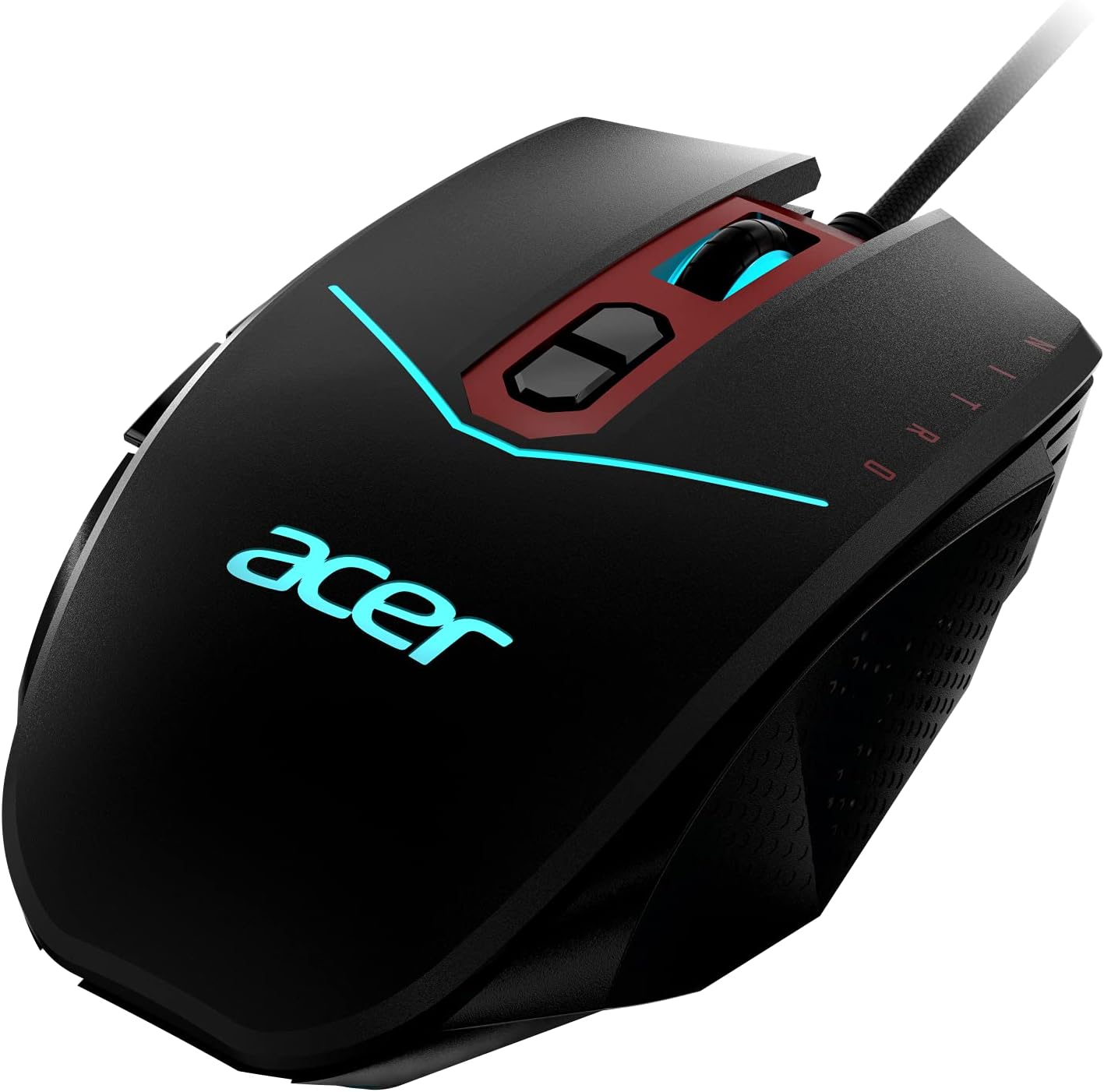 Acer Nitro Gaming Mouse II Gaming Mouse with PAW3325 Sensor, Adjustable DPI & 8 Buttons Including Burst Fire