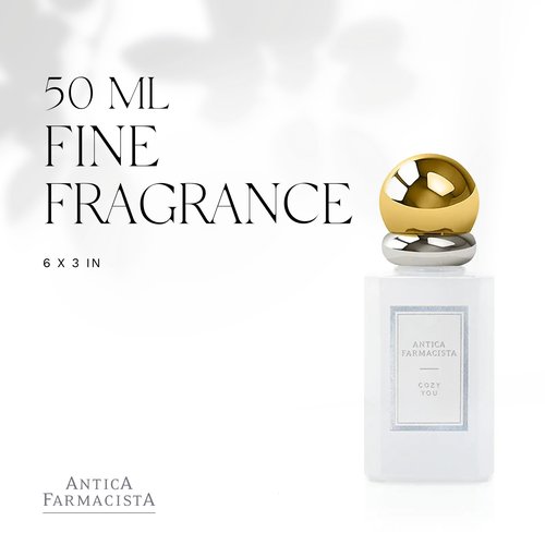 Antica Farmacista Perfume - Elegant Eau de Parfum - Long-Lasting Fragrance - Personal Care Gift for Holidays, Birthdays & Anniversaries - Cozy You, 1.7 fl oz
