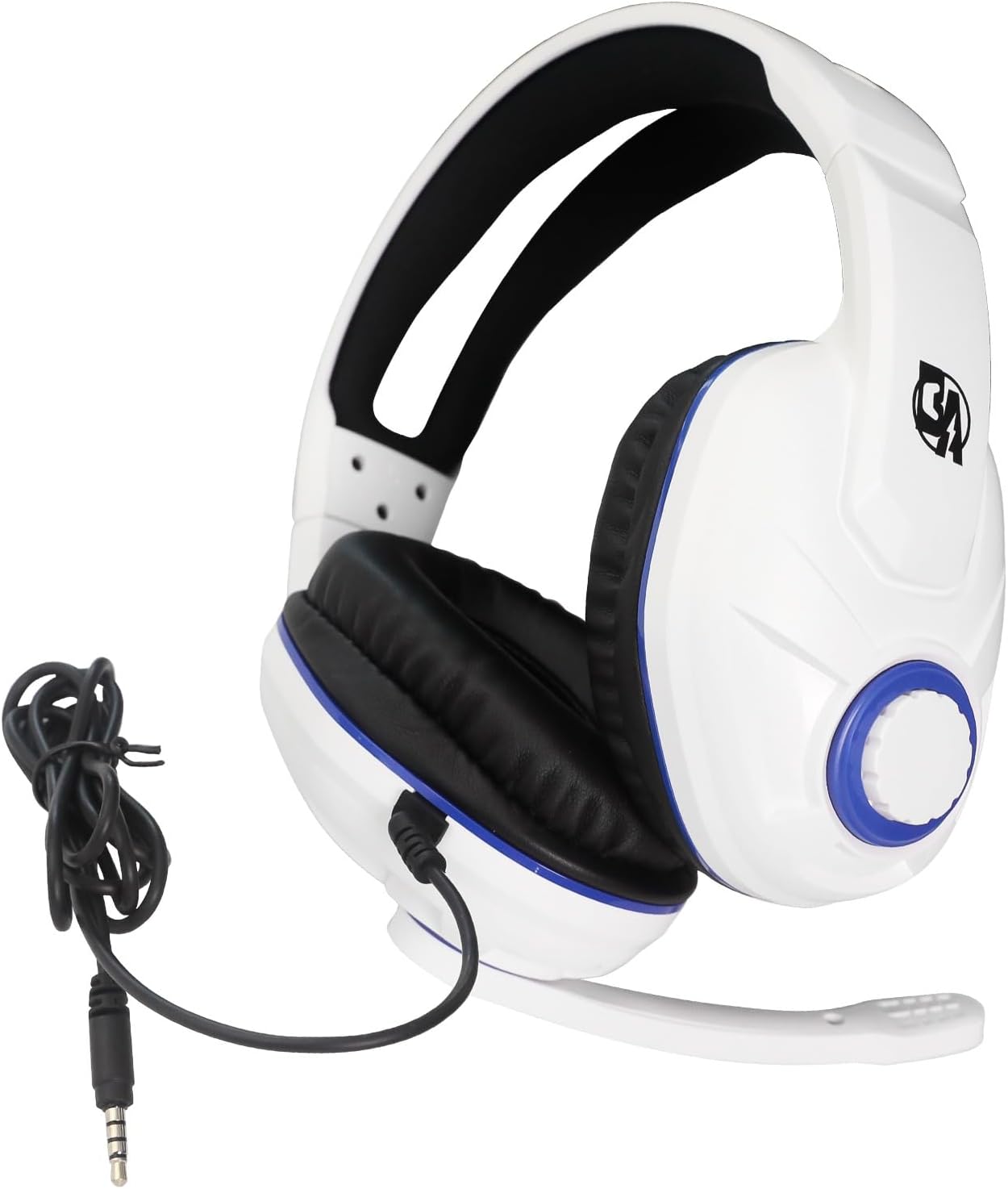 AirPlay Wired Gaming Headset - Compatible with PS4, PC, Xbox One, PS5, Noise-Reducing, Over-Ear Headphones with Mic, Lightweight, Durable, 3.5mm Jack