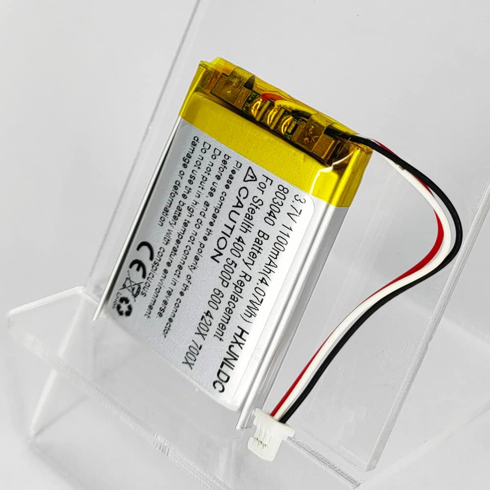 3.7V 803040 1100mAh Battery Replacement for Turtle Beach Elite 800 Elite 800X Stealth 700 Gen 2 Wireless Surround Sound Gaming Headset and DIY 3.7-5V Electronic Products Battery Replacement