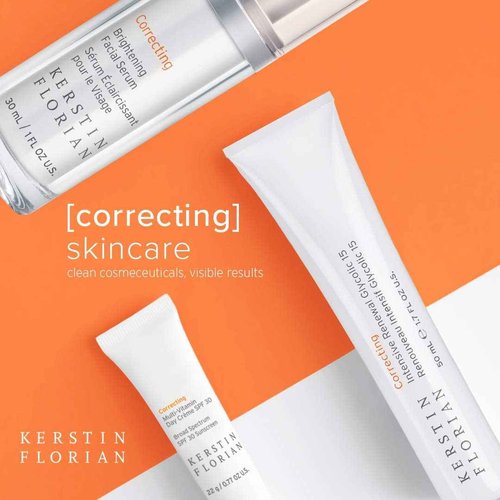Kerstin Florian Correcting Cleanse & Tone Set: Salicylic Acid & BHA Deep Cleansing and Pore Refining Kit
