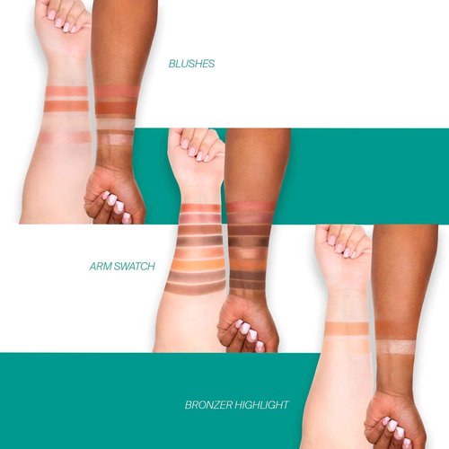 OFRA Pro Palette Boho - 4-in-1 Full Face Makeup Palette with Blush, Eyeshadows, Highlighter, Bronzer, Banana Powder - Powder Makeup Palette with an Mirror - Travel-Friendly & Cruelty-Free