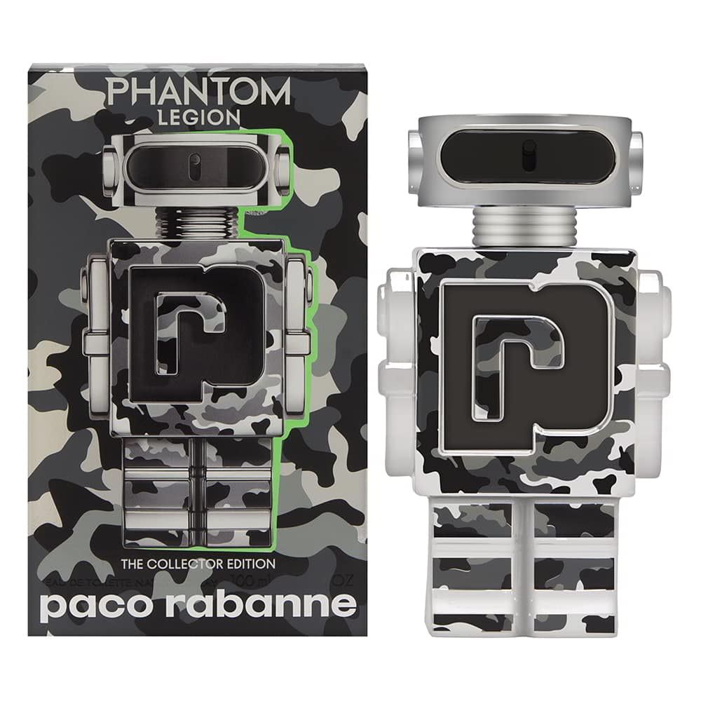 Phantom Legion by Paco Rabanne for Men 3.4 oz Eau de Toilette Spray Collector's Edition 2022