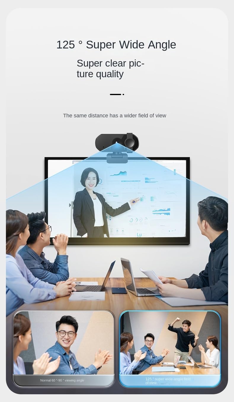 Afkka Webcam for PC with Microphone, Web Cam for PC, HD1080P Streaming, web camera, Zoom ,MAC, Laptop,Plug Play USB Camera for Teams,Youtube,Skype Video Calling,Face Cam for Studying,Conference,Gaming