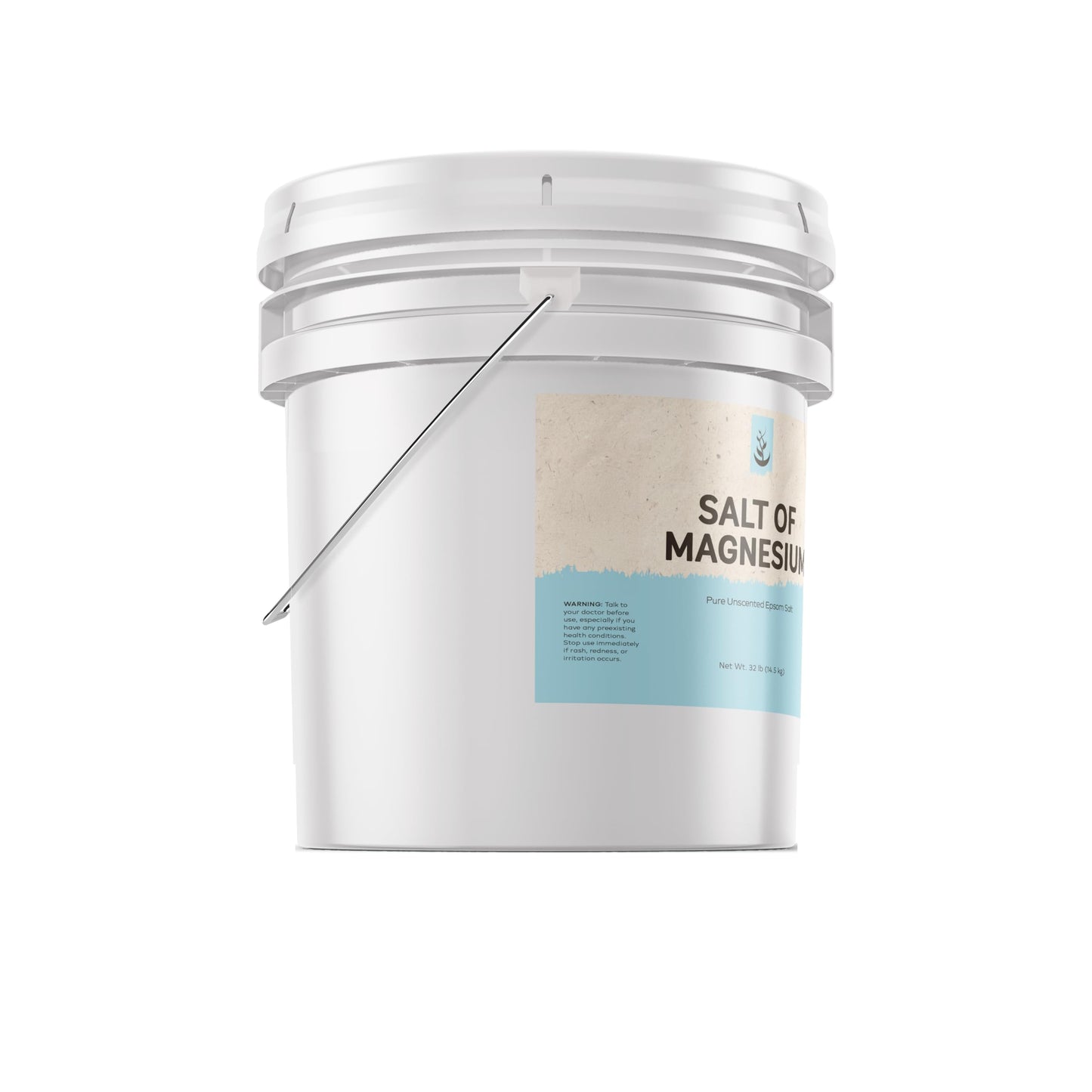 Pure Original Ingredients Salt of Magnesium (3.5 Gallon) Pure Epsom Salt, Unscented, Natural Skin Scrub