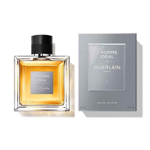 Guerlain L'Homme Ideal for Men Eau De Toilette Spray, 3.3 Ounce (Packaging may vary)