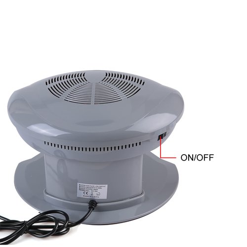 Nail Dehydrator, Hot & Cold Air Nail Polish Drying Fan Nail Polish Dryer Nail Dryer Fan Professional Nail Polish Dryer Machine for Home Salon Both Hands and Feet Use
