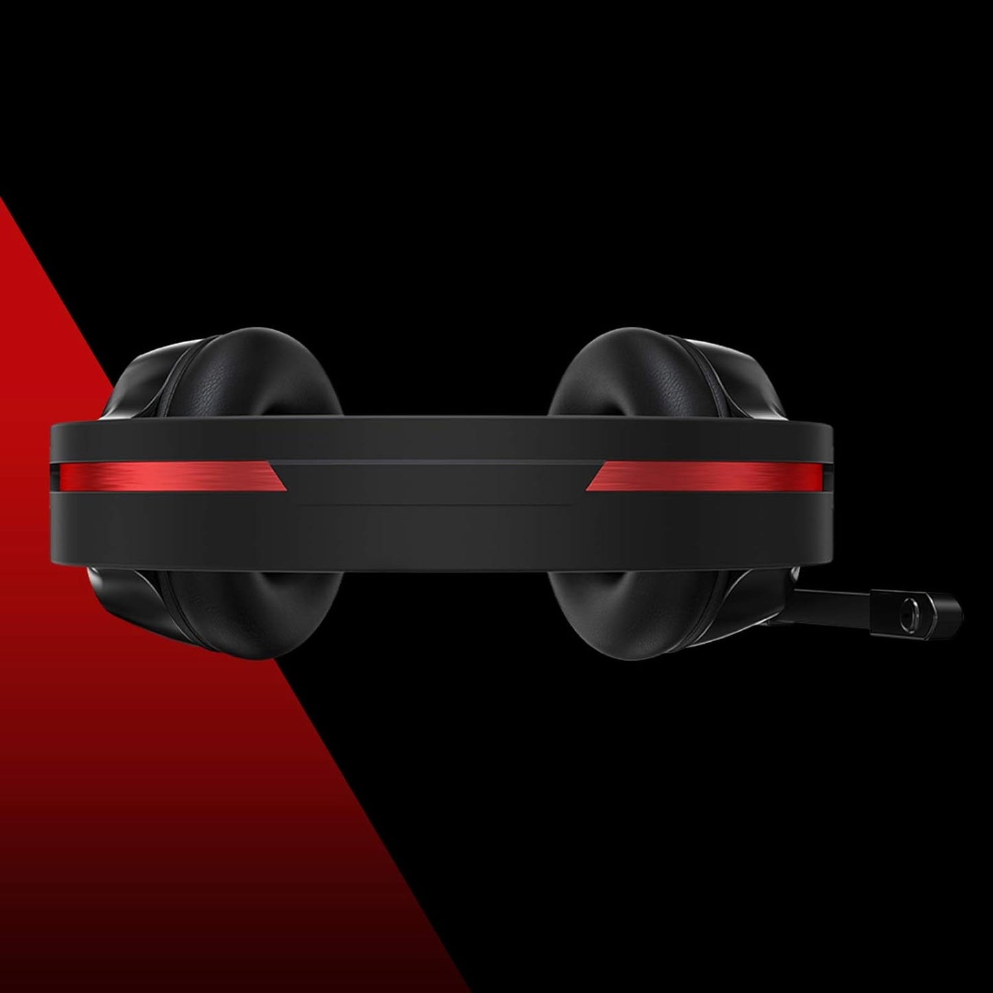 Acer Nitro Gaming Headset II: 50mm Drivers | Retractable Omni-Directional Noise-Canceling Microphone with On-Cable Controls | Over-Ear Design with RGB Lights, (Pack of 1)