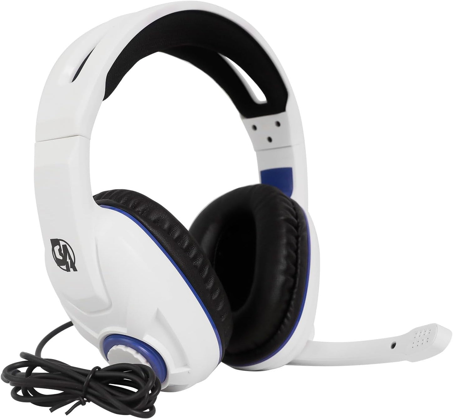 AirPlay Wired Gaming Headset - Compatible with PS4, PC, Xbox One, PS5, Noise-Reducing, Over-Ear Headphones with Mic, Lightweight, Durable, 3.5mm Jack