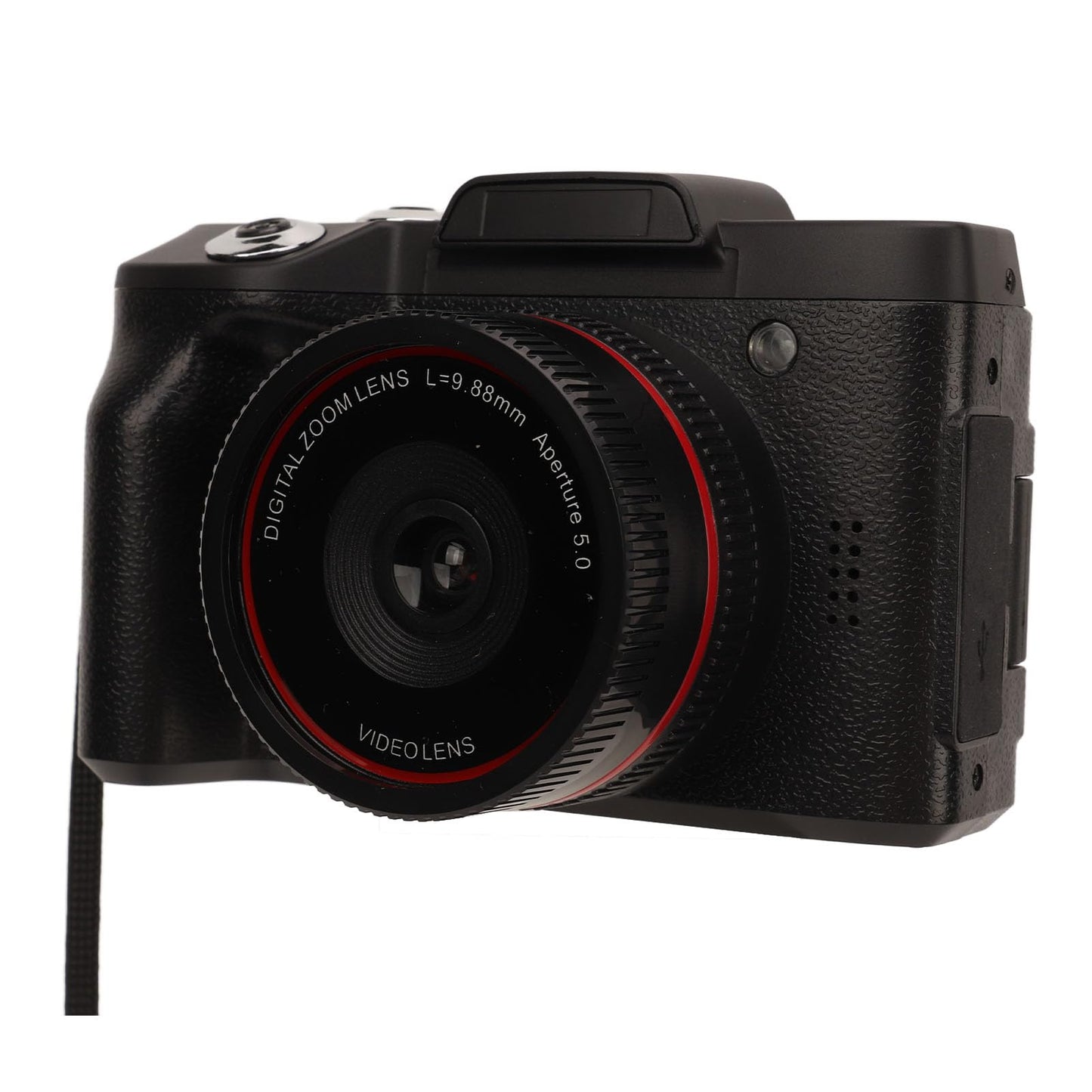 1080P Digital Camera for Photography Autofocus 16X Digital Zoom, 16MP Vlogging Camera with 180° Flip Screen Compact Camera, Support 128G Storage Card