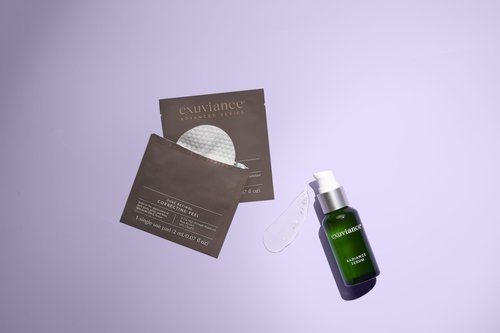 EXUVIANCE Radiance Serum Antiaging with AHA/PHA and Vitamins A, C + E, 1 fl. oz.