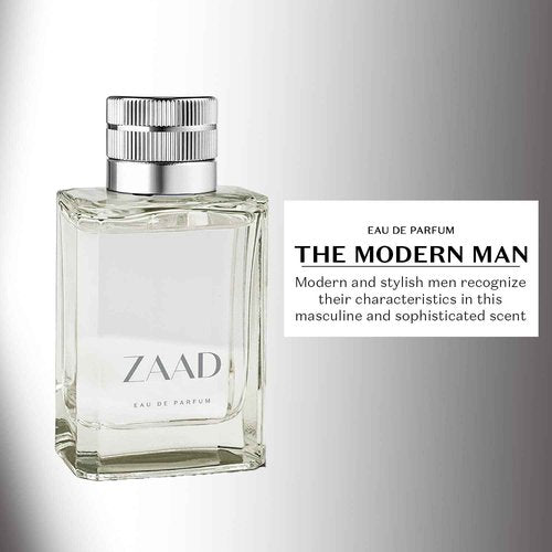 O Boticário Zaad Eau de Parfum, Long Lasting Premium Cologne for Men, Fresh & Woody Men's Fragrance, 3.2 Ounce