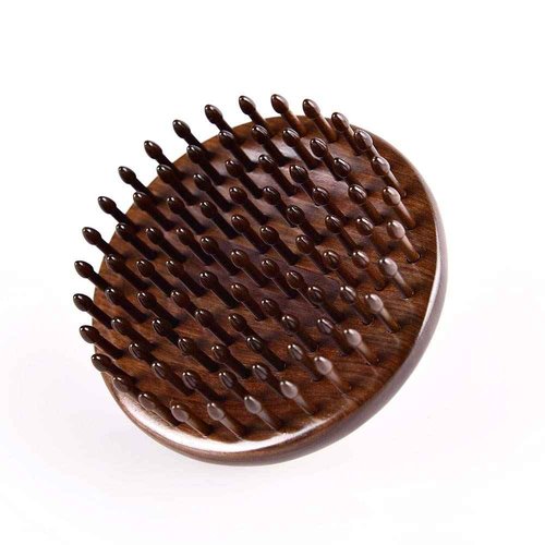 TAN MUJIANG Massage Hair Comb Hair Brush Round Shape (Round Shape Hair Comb)