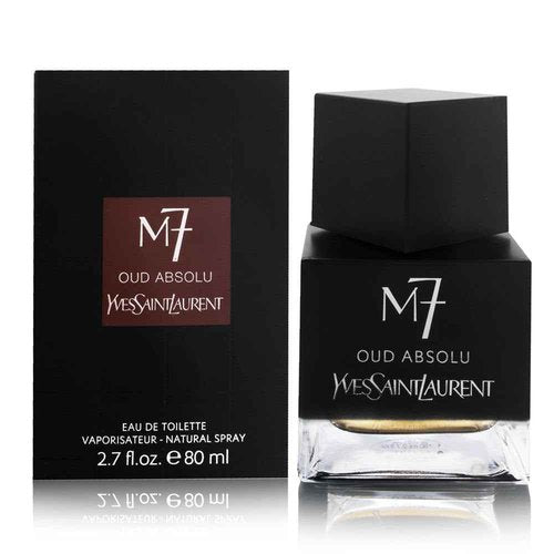 YSL M-7 Oud Absolu Eau de Toilette Spray for Men, 2.7 Ounce