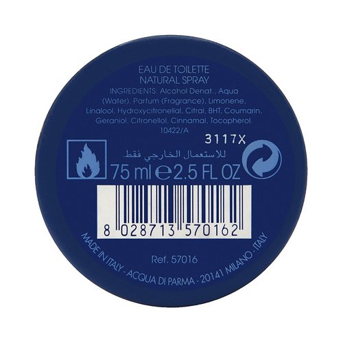 Acqua Di Parma Blue Mediterraneo Arancia Di Capri Eau de Toilette Spray for Men, 2.5 Ounce