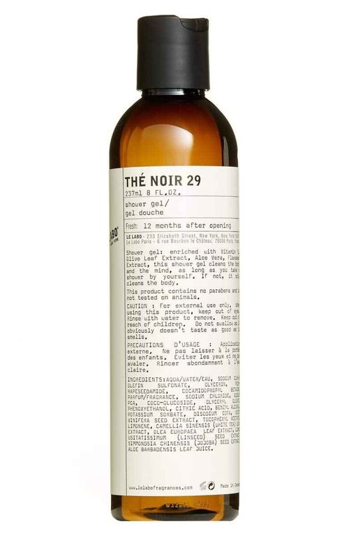 Le labo Thé Noir 29 Shower Gel - 8 Oz