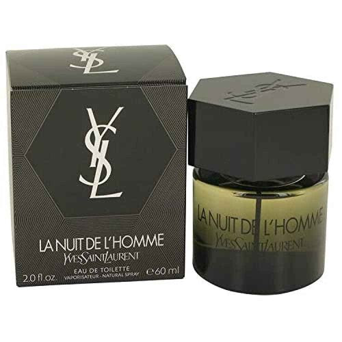 Yves Saint Laurent La Nuit De L'homme Eau De Toilette Spray 2.0 Oz/ 60 Ml for Men By 2 Fl Oz