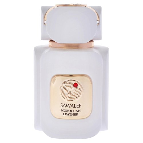 Swiss Arabian Sawalef Moroccan Leather - Indulge in Mesmerizing Body Spray for Women - Unique Blends of Nutmeg, Saffron, Patchouli, and Cardamom - 2.7 oz EDP Spray