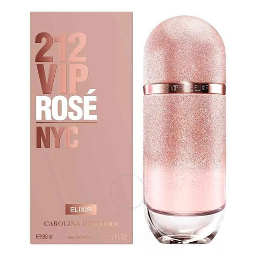 Carolina Herrera 212 VIP Rose Elixir Eau De Parfum Spray for Women, 2.7 Ounce