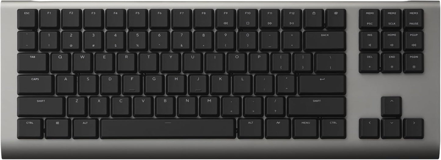 ZENAIM Keyboard TKL, Wired US Layout, Low Profile, Rapid Trigger(Motion HACK), Magnetic Key Switch, Adjustable Actuation Point in 0.05mm increments