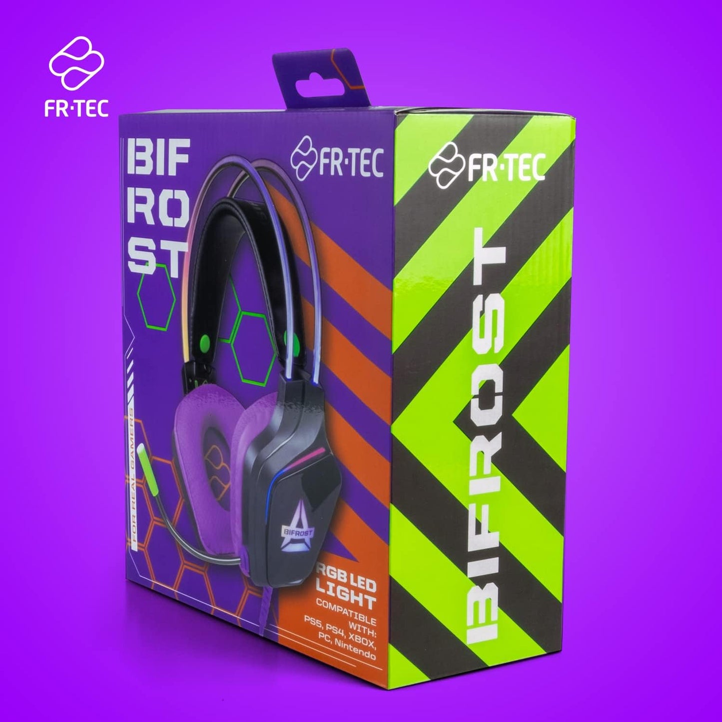 – Headset Gaming BIFROST (Compatible with Playstation 5, PS4, One Xbox Series S|X, Switch and Pc)
