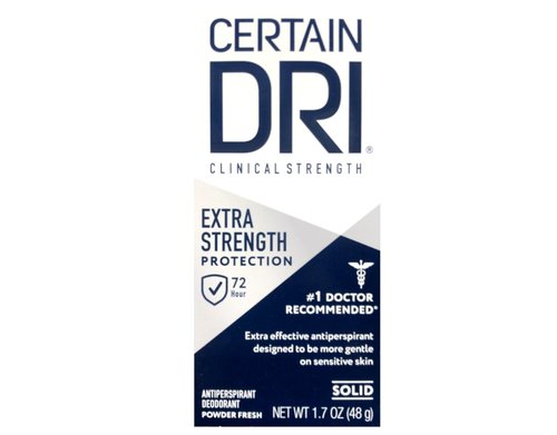 CERTAIN DRI Anti-Perspirant Solid 1.7 oz ( Pack of 6)