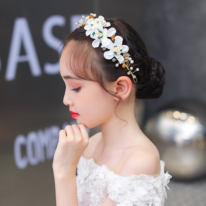 Children's Hair Accessories Set - Hairpins & Headband