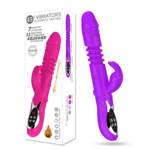 G-Spot Vibration Female Massage Device - Manual Silicone Adult Wellness
