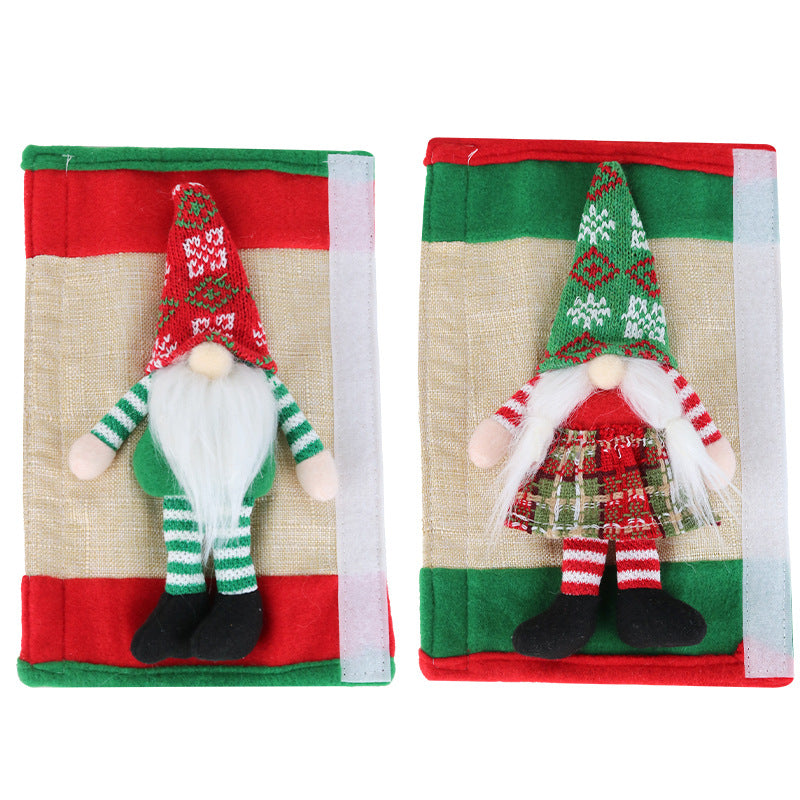 Christmas Refrigerator Door Handle Cover Set - 2 Pieces