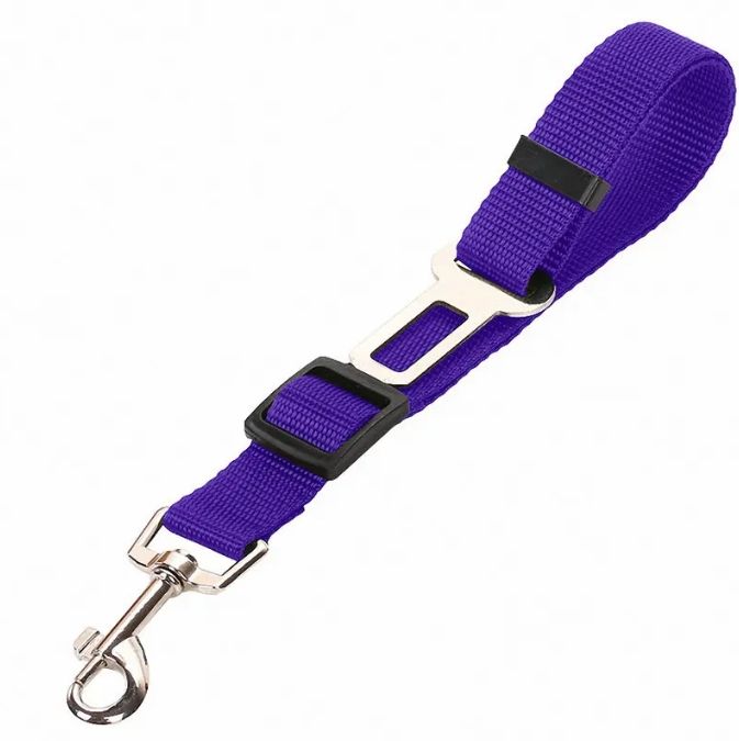 Dog Car Seat Belt - Adjustable Nylon Safety Harness