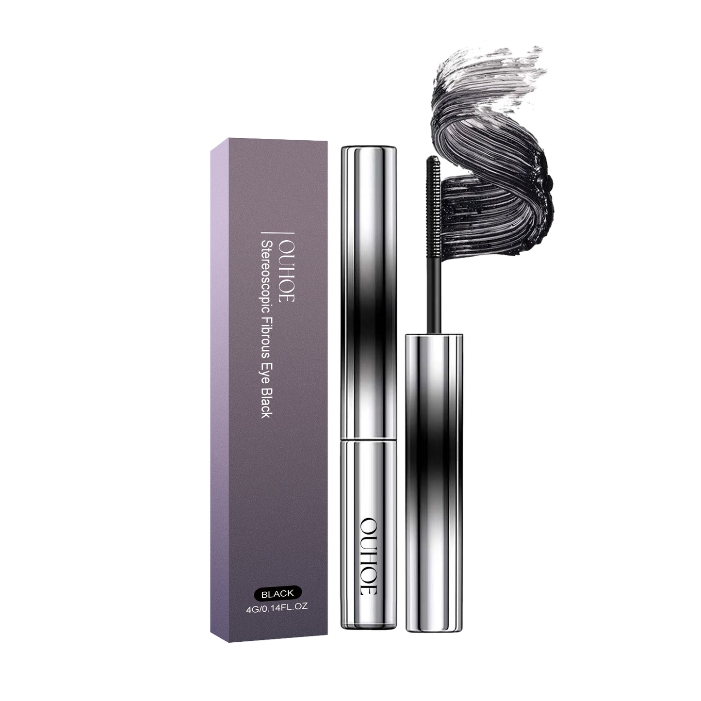 Volumizing & Curling Waterproof Mascara - Lengthening Eye Makeup